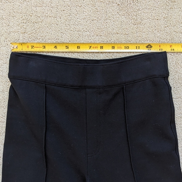 SPANX Ponte Flare Pant Supersmooth PerfectFit S Black Front Seam Work Career - Picture 7 of 9